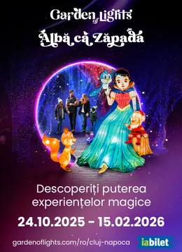 Cluj-Napoca: Garden of Lights - Albă ca zăpada