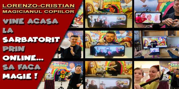 Magician pentru copii ONLINE by Lorenzo-Cristian