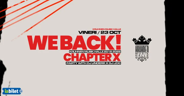 Brasov: We Back! Kruhnen Musik Halle