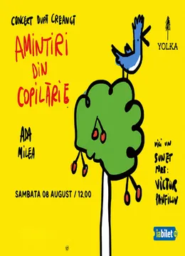 Cluj-Napoca: Ada Milea – Concert „Amintiri din copilărie după Creangă”