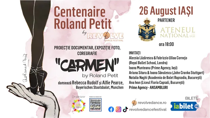 Iași: Carmen by Roland Petit “Centenaire Roland Petit” - Dans neoclasic, clasic și contemporan