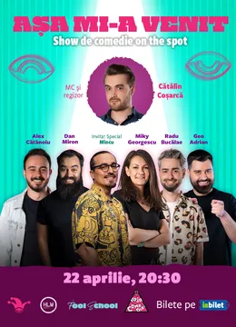 The Fool: Așa mi-a venit! | Show de comedie on the spot