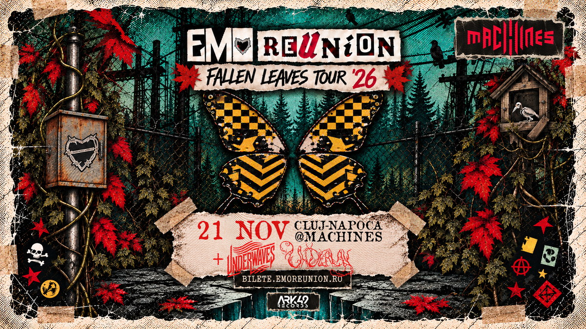 Cluj-Napoca: Emo Reunion + Underwaves & Underlay - Fallen Leaves Tour