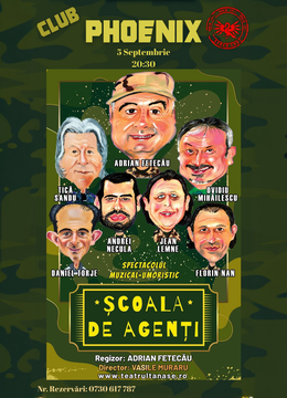 Constanța: Școala de Agenți - Show muzical de comedie marca VOUĂ