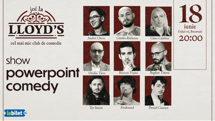 Lloyd's: Powerpoint Comedy Show
