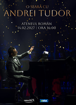 O seară cu Andrei Tudor – "De dragoste, pe românește” - ORA 16:00