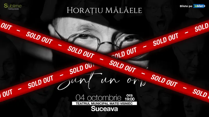 Suceava: Horatiu Malaele - Sunt un Orb