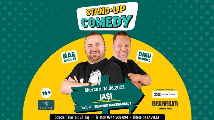 Iași: Stand-up comedy show Nae Nicolae @ BERARIUM Tankeria Ursus