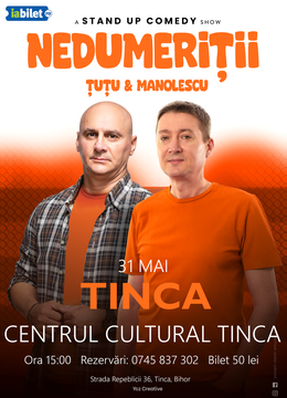 Tinca: Stand-up Comedy - Dan Tutu si Cristi Manolescu