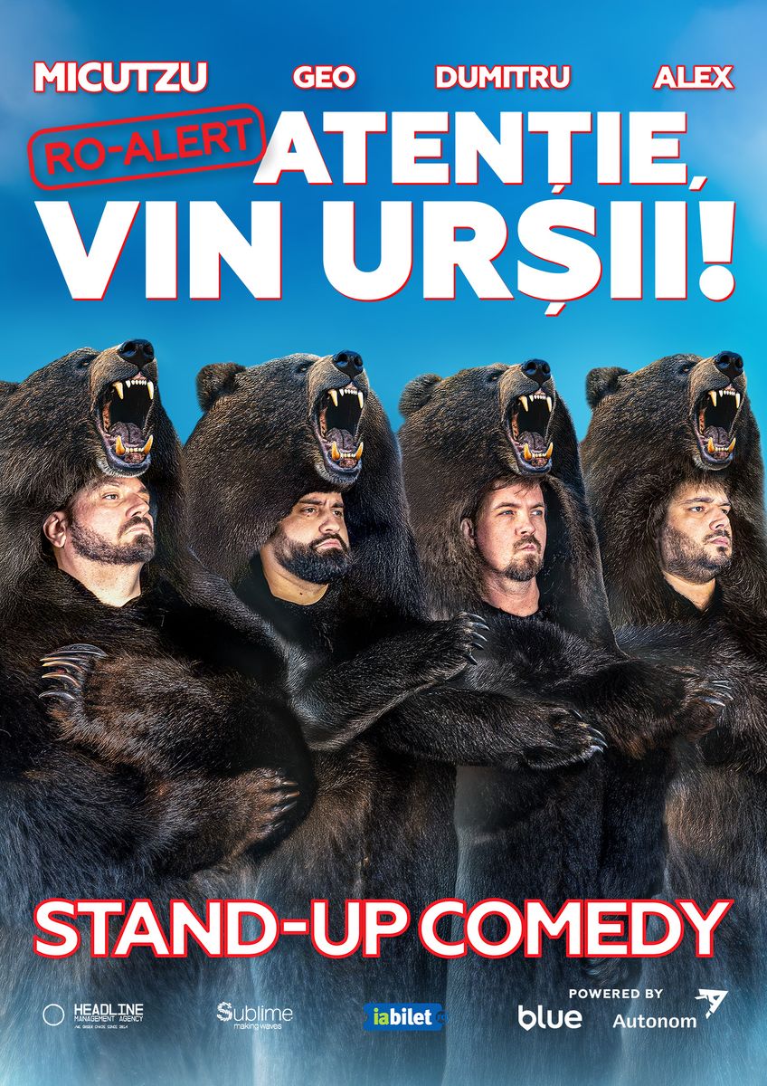 Bilete Deva: Stand-up Comedy cu Micutzu, Geo Adrian, George Dumitru si ...