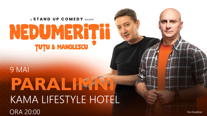 Paralimni: Stand-up Comedy - Dan Tutu si Cristi Manolescu