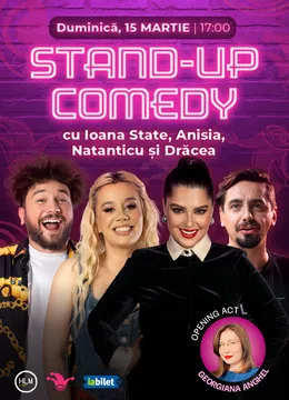 The Fool: Stand-up comedy cu Drăcea, Ioana State, Anisia și Natanticu