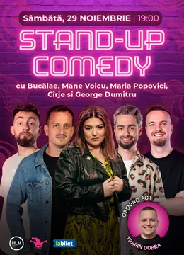 The Fool: Stand-up comedy cu Bucalae, Mane, Maria Popovici, Cirje si George Dumitru