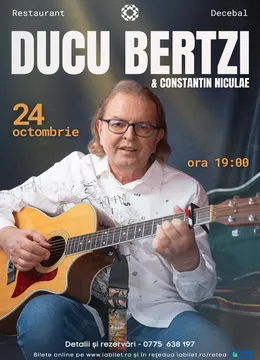Bacau: Concert Ducu Bertzi la Restaurant Decebal