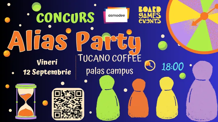 Iasi: Concurs de Alias Party @Board Games Events