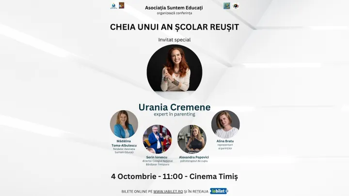 Timișoara: Cheia unui an școlar reușit