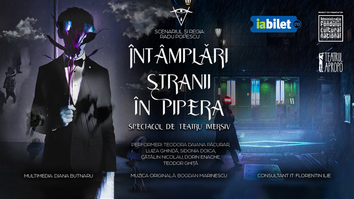 "Întâmplări stranii în Pipera”, traseu imersiv Pasaj Universitate - Teatrul Apropo