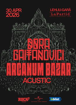 Lehliu-Gară: Dora Gaitanovici • “Arcanum Bazar” • Lansare de abum