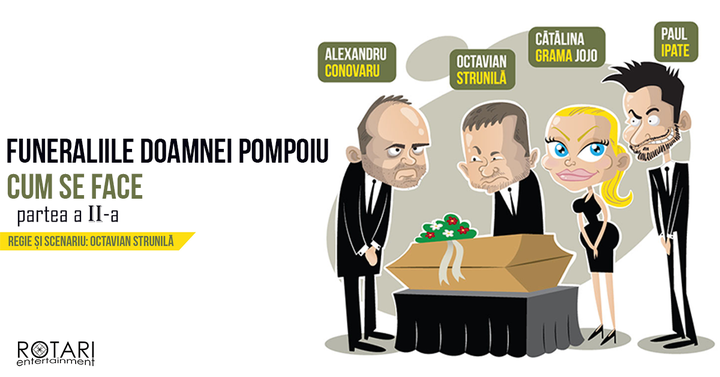 Galati: Funeraliile Doamnei Pompoiu