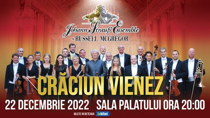 Craciun Vienez cu Johann Strauss Ensemble si Russell McGregor