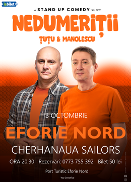 Eforie Nord: Stand-up Comedy - Dan Tutu si Cristi Manolescu