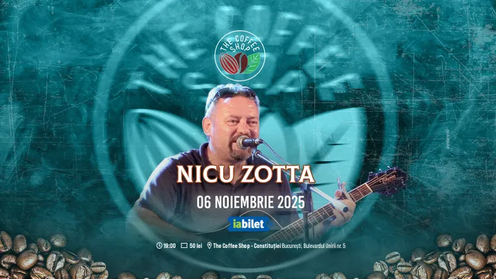 The Coffee Shop Music - Concert Nicu Zotta
