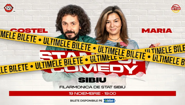 Sibiu: Costel și Maria Popovici - Stand Up Comedy Show