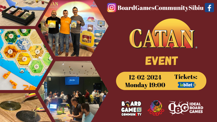 Sibiu: Catan #9 - Boardgame