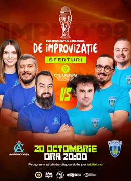 Avântu Ciocuța vs. Progresul Caterinca | Sferturi Meci 3 | Impro Show la Club99