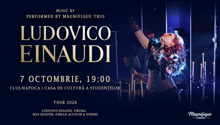 Cluj-Napoca: Magnifique Trio - Ludovico Einaudi