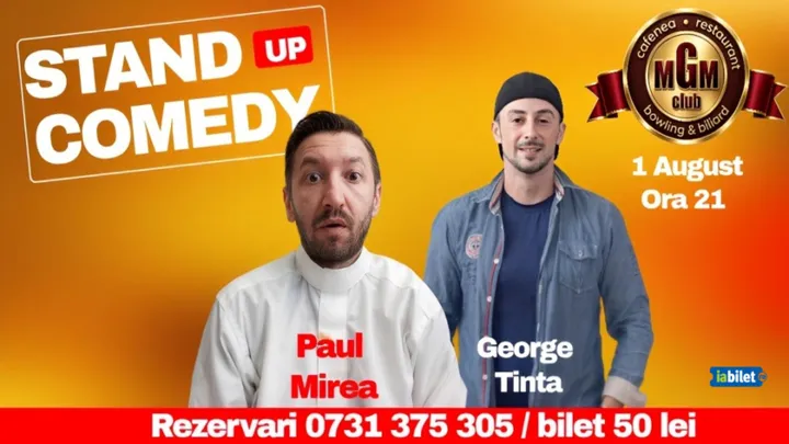 Cernavodă: Stand-up Comedy cu Paul Mirea și George Țintă