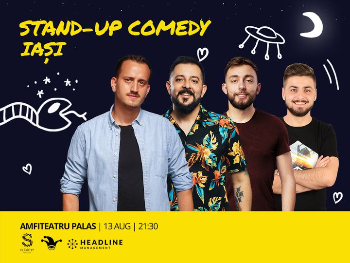 Iasi: Stand-up Comedy cu Mane, Gherghe, Cirje si Vacariu