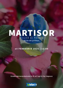 Cluj-Napoca: Martisor - atelier de pictura pe brose din portelan