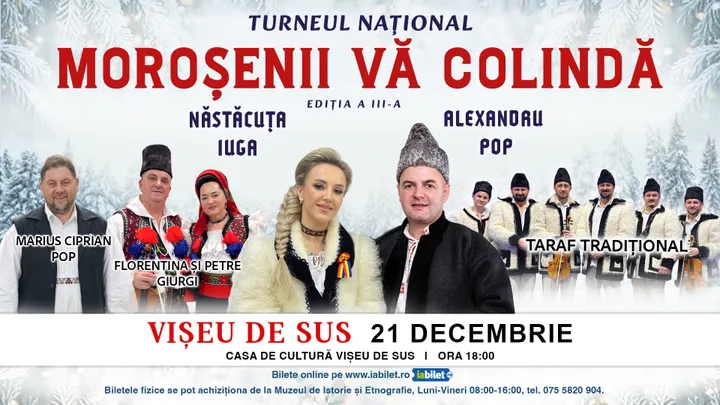 Vișeu de Sus: Moroșenii vă colindă