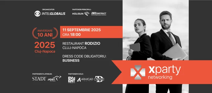Cluj-Napoca: 10 ani de X Party & Networking