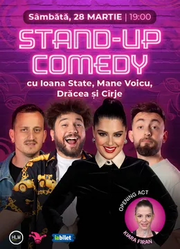 The Fool: Stand-up comedy cu Ioana State, Mane Voicu, Drăcea și Cîrje