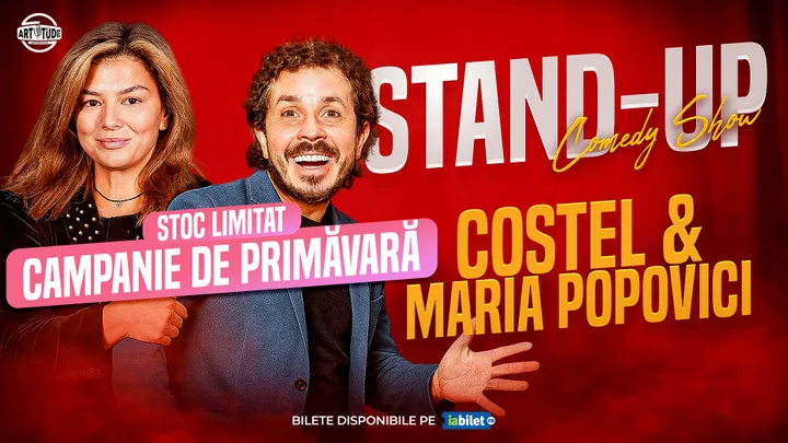 Constanța: Costel și Maria Popovici - Stand Up Comedy Show