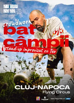 Cluj-Napoca: Stand-up Improvizat cu Teo - 27.03.2026
