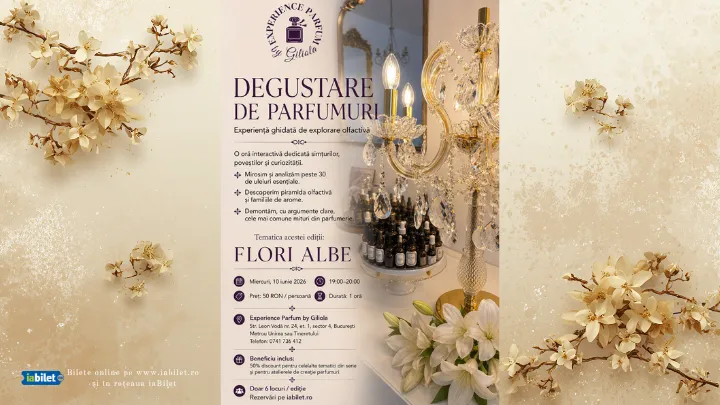 Degustare de Parfumuri-Flori Albe