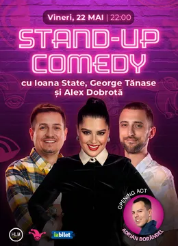 The Fool:  Stand-up comedy cu George Tănase, Ioana State și Alex Dobrotă