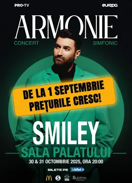 SMILEY @ SALA PALATULUI - “ARMONIE”