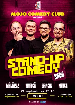 Stand-Up Comedy Show cu Mincu, Malaele, Banciu si Mirica