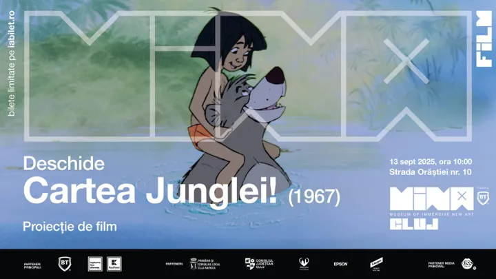Cartea Junglei! (1967) - proiecția filmului @Mina Cluj