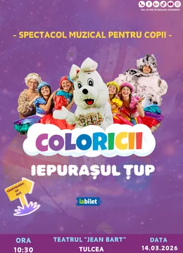 Tulcea: Coloricii și Iepurașul ȚUP