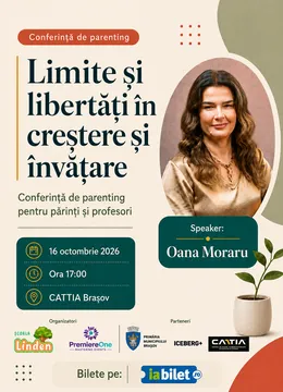 Conferinta de parenting - Limite si libertati in crestere si invatare