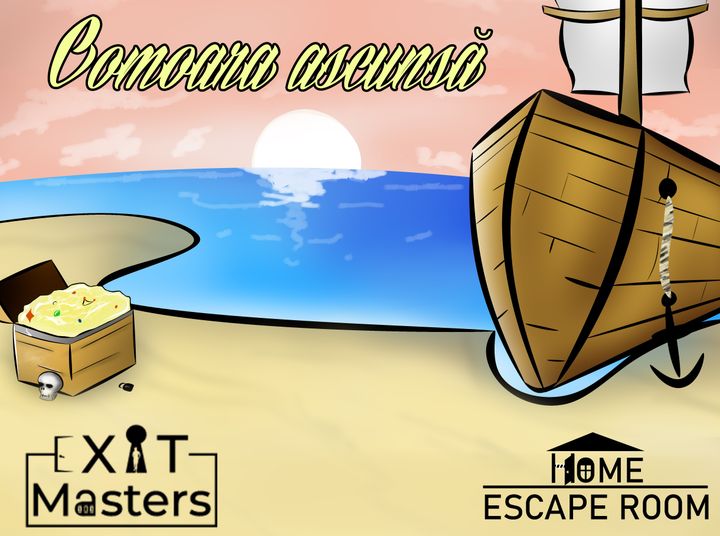 Comoara ascunsă: Home Escape Room Board Games