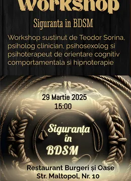 Workshop: Siguranța în BDSM