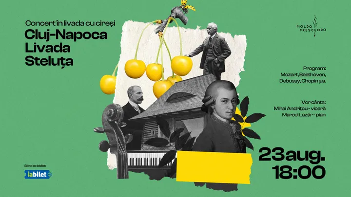 Cluj-Napoca: Concert în livada cu cireși