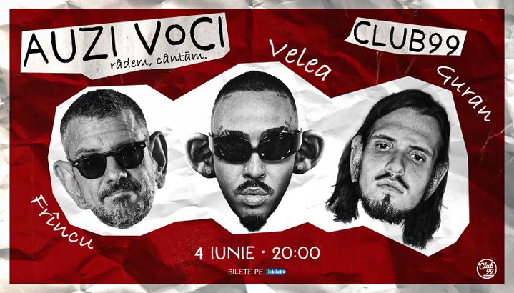 Auzi Voci cu Velea, Frîncu și Guran | Râdem, cântăm la Club99