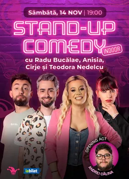 The Fool: Stand-up comedy cu Bucalae, Anisia, Cîrje și Teodora Nedelcu